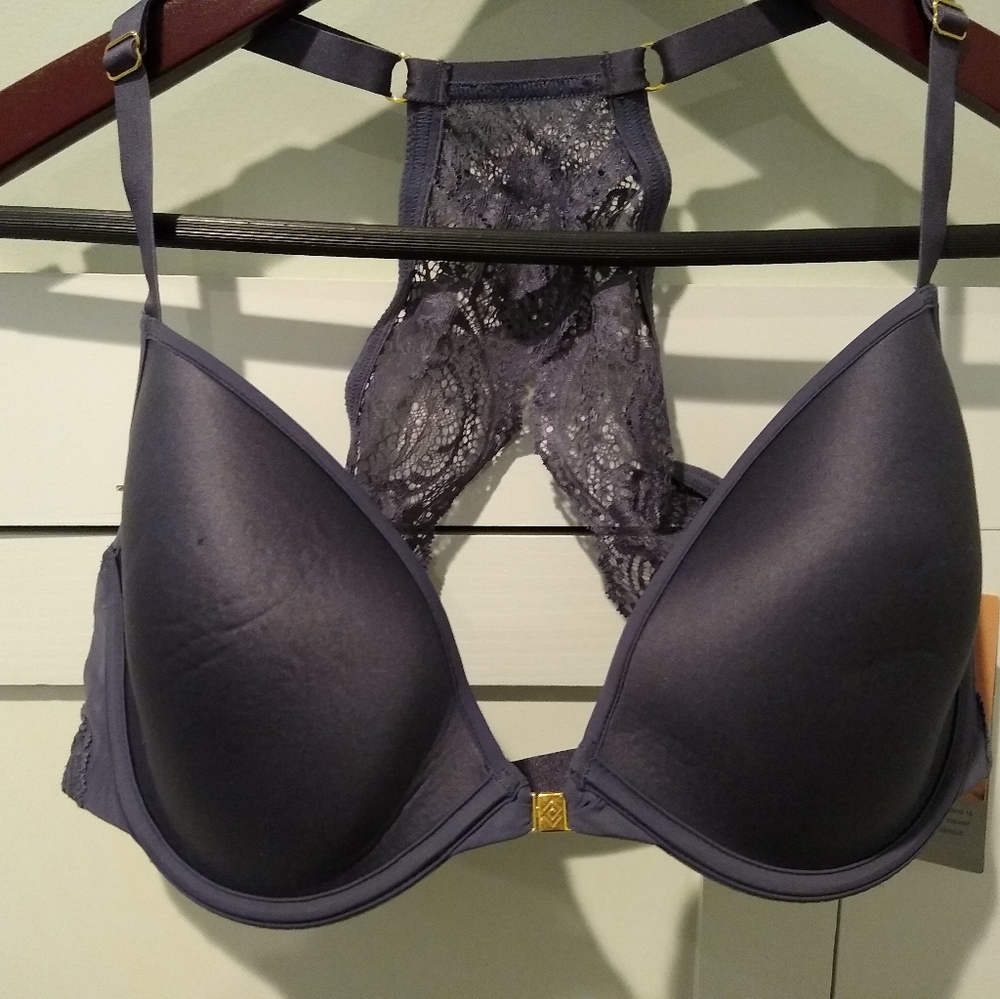 Third Love Racerback indigo navy bra